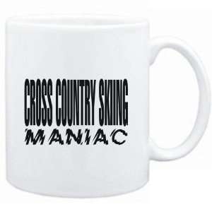   : Mug White  MANIAC Cross Country Skiing  Sports: Sports & Outdoors