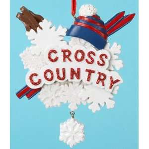  Cross Country Ski Christmas Ornament