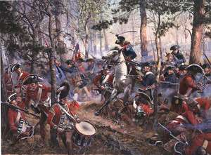 Battle of Cowpens   Don Troiani   Revolutionary War   Col. Daniel 