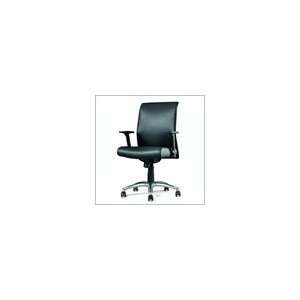   Leather Allseating Zip Leather Office Desk Task Chair: Office Products