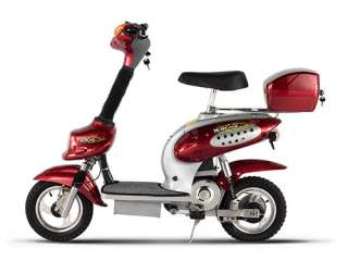 Burgundy Street Legal XB 562 X TREME Electric Bicycle Scooter  