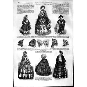  1853 LONCHAMPS LADIES FASHION DRESSES BONNETS HATS: Home 