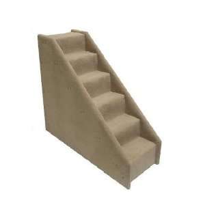   Pet Products MINI6BR Mini 6 Step Pet Stairs   Brown: Pet Supplies