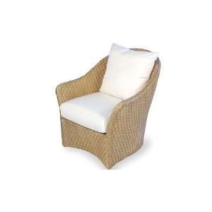  Lloyd Flanders Rio Wicker Cushion Arm Patio Lounge Chair 