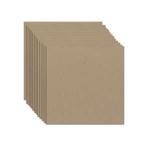  Scrapbook   20 Count   Thin Chipboard Pack for Book 