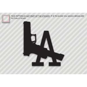  LA   Los Angeles   Sticker   Decal   Die Cut Everything 