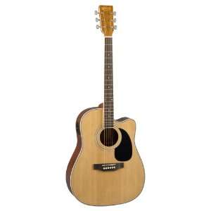  Woods Guitars WG93 Acoustic Electric Cutaway Dreadnaught Guitar 