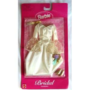  Barbie Bridal Wedding Gown Fashion 1998 Toys & Games