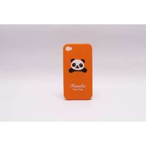  Happy Panda Soft Shell Case for iPhone 4/4S Cell Phones 