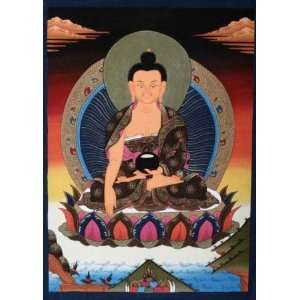  Tibet Tibetan Thangka Mineral Painting Thanka Art #096   FREE 