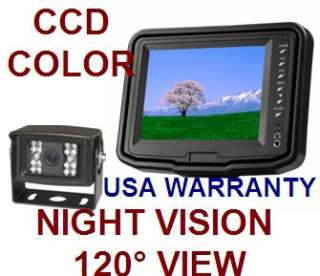 LCD COLOR REAR VIEW BACKUP CAMERA SYSTEM NIGHT VIEW  