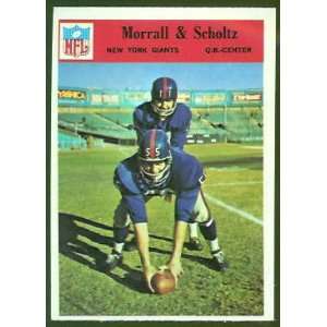  Morrall & Scholtz 1966 Philadelphia Card # 127 Everything 