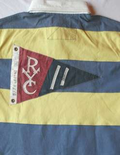 NWT $110 Polo Ralph Lauren Custom Fit M & L Mens Rugby Shirt  