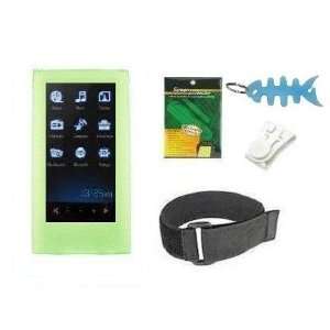  5 in 1 Accessory Combo for Samsung YP P3 Green Silicone 