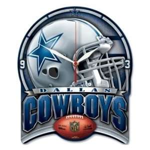  Dallas Cowboys Wall Clock   High Definition Sports 