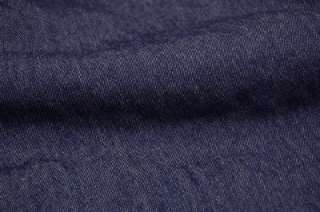Japanese Mens Navy Denim SAMUE Cotton & Polyester size3L Fleece lined 