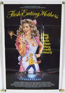   EATING MOTHERS FF ORIG 1SH MOVIE POSTER 80S HORROR (1986)  
