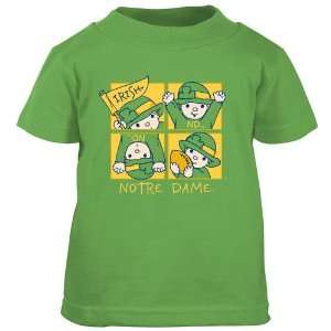  Notre Dame Fighting Irish Green Infant Windows T shirt 