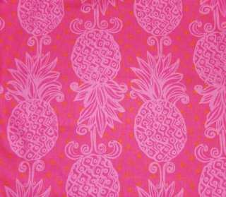 Lilly Pulitzer Fabric DAIQUIRI PINK NEVER A DULL MOMENT 2 Yds Free 