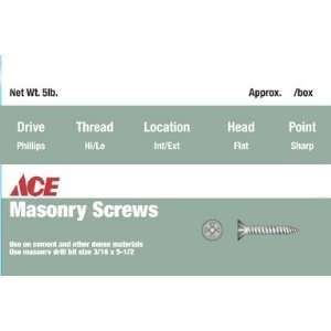  2 each Ace Masonry Screws (586 14X214)