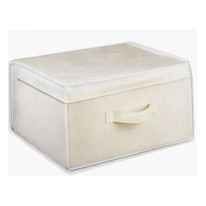  Whitney Design Canvas Storage Box with Lid: Home & Kitchen