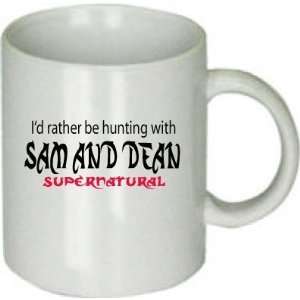  Supernatural hunting Sam and Dean Coffee Cup/mug 