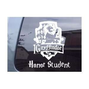 Harry Potter Gryffindor Honor Student Girl Vinyl Decal Sticker
