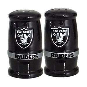    Oakland Raiders Ceramic Salt & Pepper Shakers