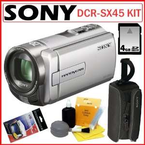  Sony DCR SX45 DCRSX45 Handycam Camcorder with 70x Zoom in 