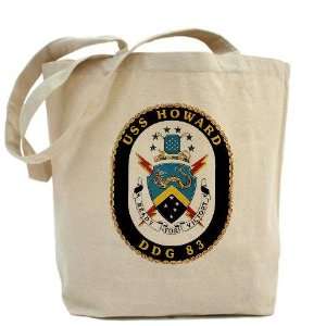  USS Howard DDG 83 Military Tote Bag by  Beauty