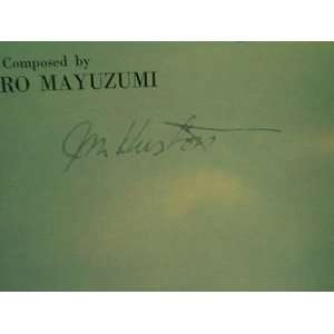    1966 Sheet Music Signed Autograph Theme 