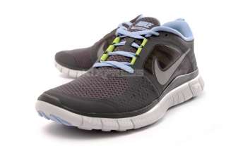WMNS Nike Free Run+ 3 [510643 004] Running Dark Grey/Reflect Silver 