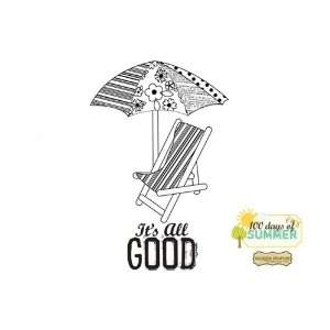  Its All Good Itty Bitty {Cling Foam} Stamp (Unity) Arts 