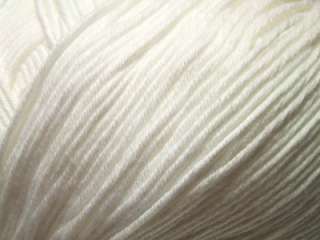 Debbie Bliss Eco Baby White #01 Fair Trade Yarn Per Skein  