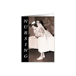  Nursing school acceptance congratulations   Vintage Card 