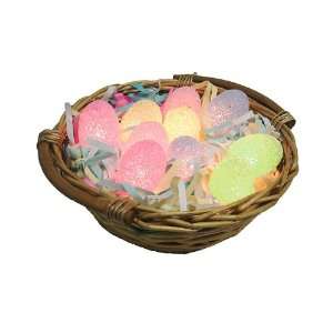   Fancy Pastel Easter Egg Christmas Lights   White Wire: Home & Kitchen