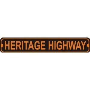  Heritage Highway Novelty Metal Harley Street Sign