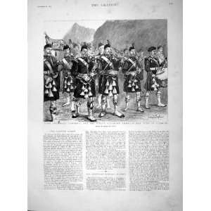  1895 Lord Archibald Campbell Pipers Glencoe China