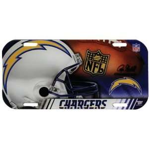  San Diego Chargers   Collage High Definition License Plate 