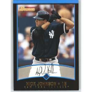  2001 Bowman #367 Nick Johnson   New York Yankees (Baseball 