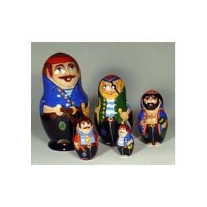  ***** RUSSIAN PIRATE NESTING DOLL ***** Everything 