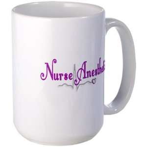  Nurse Anesthetist Nurse Large Mug by  Everything 