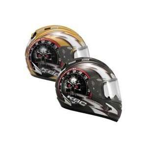     KBC Force RR Helmet   Speed Demon Medium Gunmetal Automotive