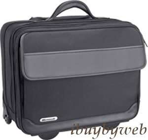 Microsoft 39202 Diplomat Rolling 15 Laptop Bag Case  