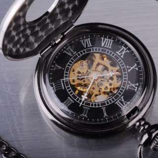 Vintage Mechanical Pendant Pocket Chain Watch Xmas Gift  