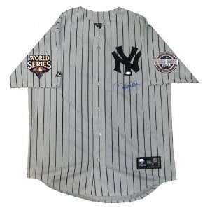 Derek Jeter Autographed Jersey: New York Yankees Replica Home Jersey 