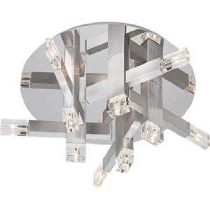   Euro Design Halogen Rods Ceiling Light Fixture