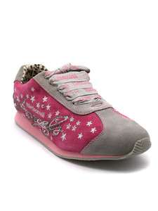 Roberto Cavalli Angels™ Girls Sneakers Fuchsia/Grey size 7.5  