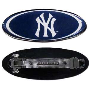  MLB New York Yankees Large Barrette Perfect For Thick Hair 