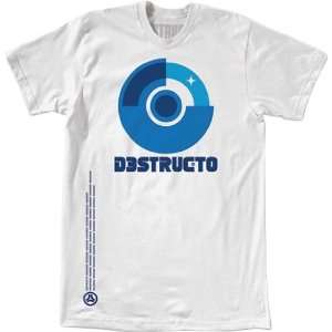  Destructo T Shirt Orbital [Large] White Premium Sports 